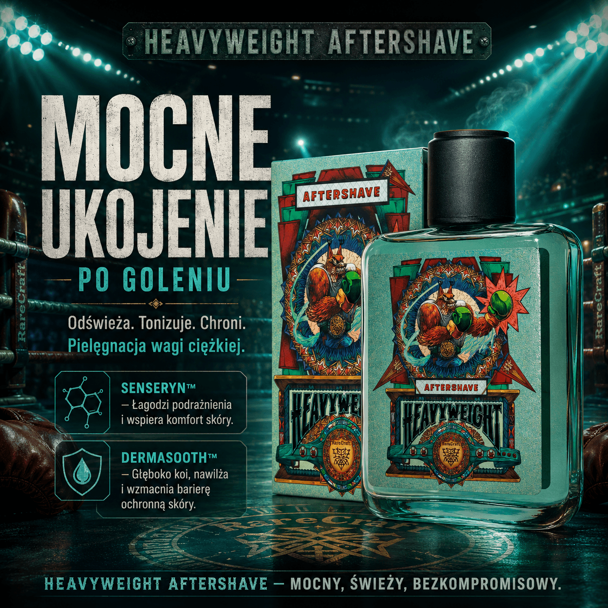 woda po goleniu rarecraft heavyweight